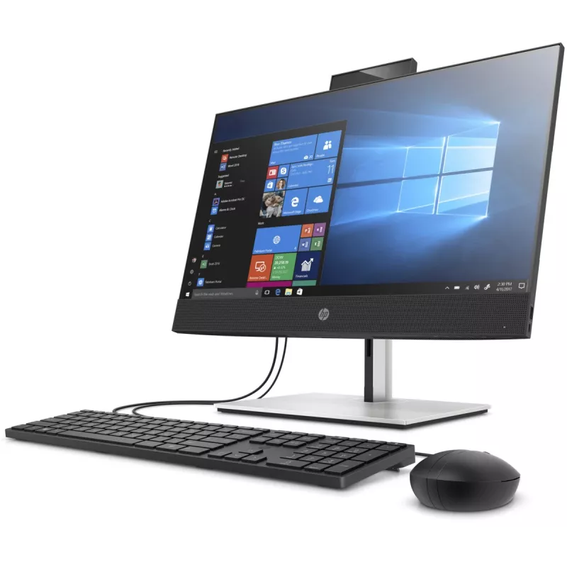 HP ProOne 440 G6 vientisas kompiuteris - Intel Core i5-10500, 16GB RAM, 512GB SSD, 23.8 colių FHD IPS, Windows 10 Pro