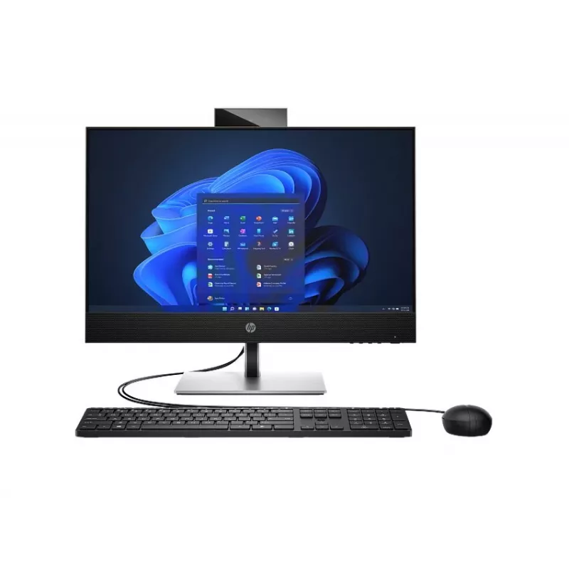 HP ProOne 440 G9 vientisas kompiuteris, Intel Core i5-13500T, 16GB RAM, 512GB SSD, 23.8 col. FHD IPS, Windows 11 Pro, juodas