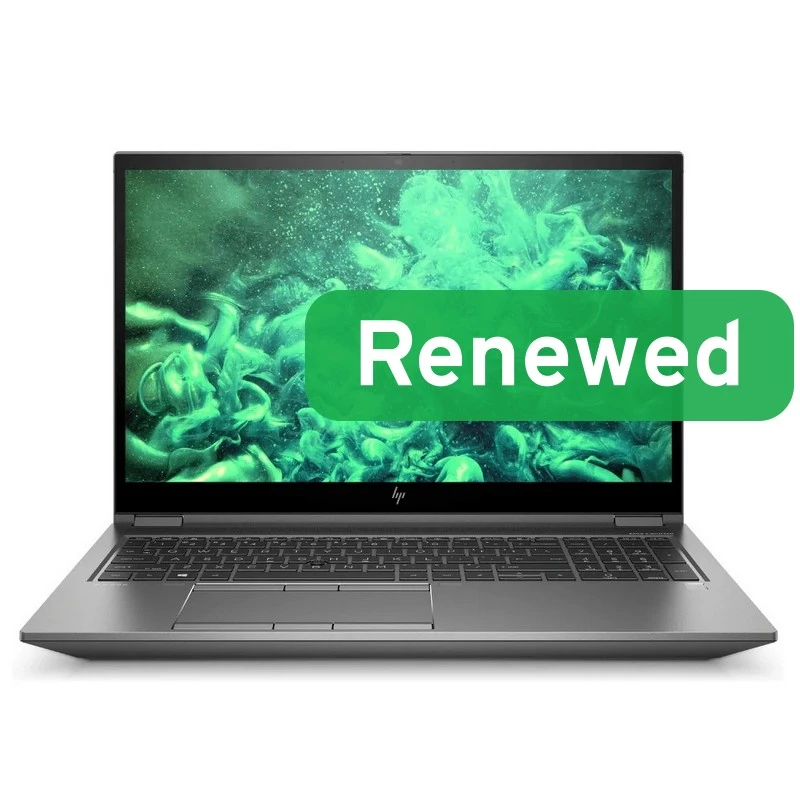 HP Renewed Grade A ZBook Fury 15 G8 Mobile Workstation - 15.6 inch Full HD IPS, Intel Core i7-11850H, 32GB DDR4 RAM, 512GB NVMe SSD, NVIDIA T1200 4GB, Windows 11 Pro, Nordic Keyboard