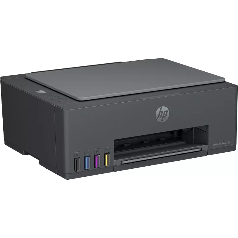 HP Smart Tank 581 Daugiafunkcis rašalinis spausdintuvas – spausdinimas, skenavimas, kopijavimas, A4, 12 ppm, USB, Wi-Fi, Bluetooth