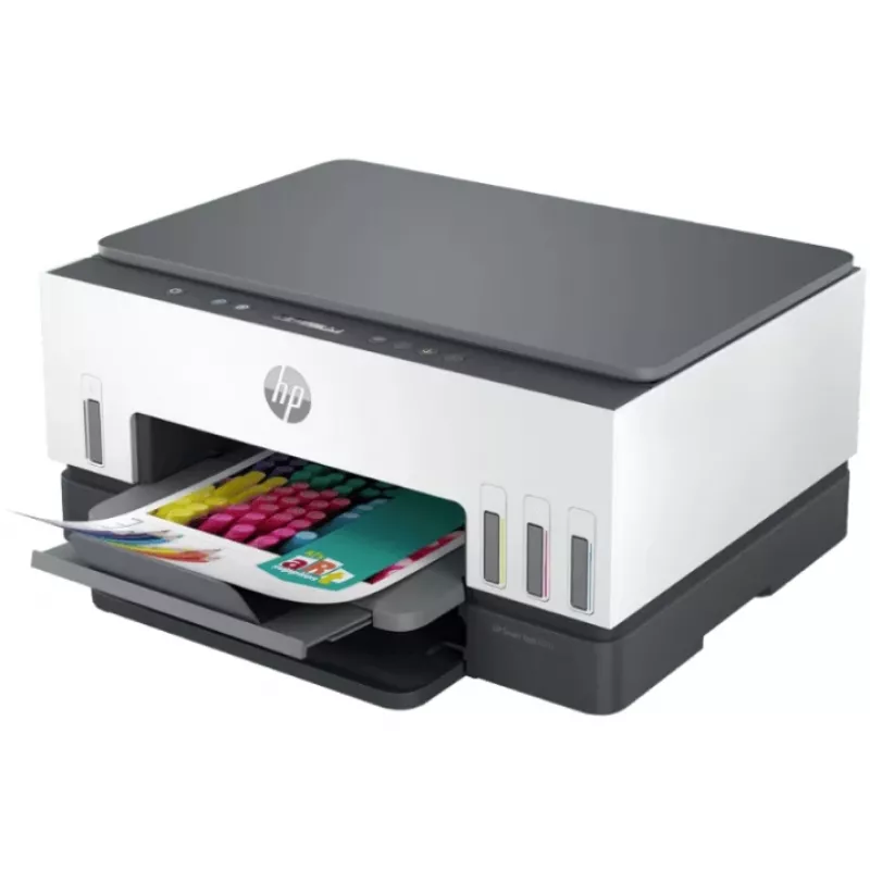 HP Smart Tank 670 All-in-One spausdintuvas, rašalinis, spalvotas, MFP, A4, 12 ppm, USB, „Wi-Fi“, „Bluetooth“