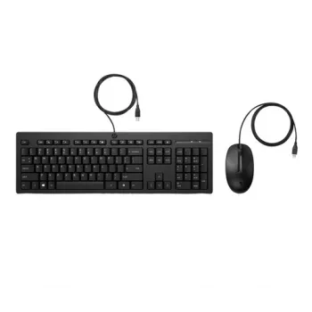 HP 225 laidinė klaviatūra ir pelė rinkinys, juodas, itališkas