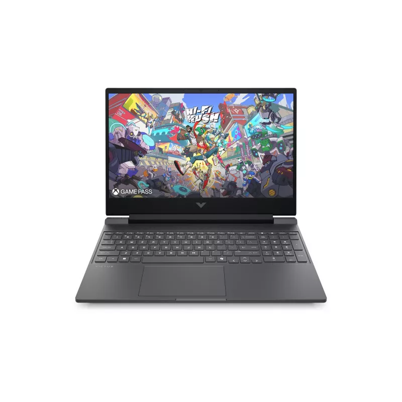 HP Victus 15-fb3124nn žaidimų nešiojamasis kompiuteris, 15,6 colio FHD IPS 144Hz, AMD Ryzen 5 7535HS, 16GB DDR5, 512GB PCIe SSD, NVIDIA GeForce RTX 4050 8GB, Windows 11 Home, juodos spalvos