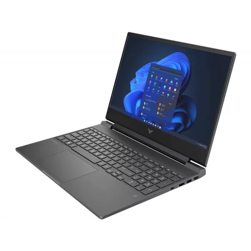 HP Victus Gaming 15-fa1073ne nešiojamasis kompiuteris | Intel Core i7-12700H | 16GB RAM | 512GB SSD | GeForce RTX 3050 6GB | 15.6 col. FHD 144Hz | Windows 11 Home | Mica Silver