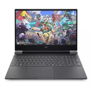 HP Victus Gaming 15-fa2009ne nešiojamasis kompiuteris | 15.6 col. FHD 144Hz | Intel Core i5-12500H | 16GB RAM | 512GB SSD | NVIDIA GeForce RTX 3050 6GB | Windows 11 Home | Mica Silver