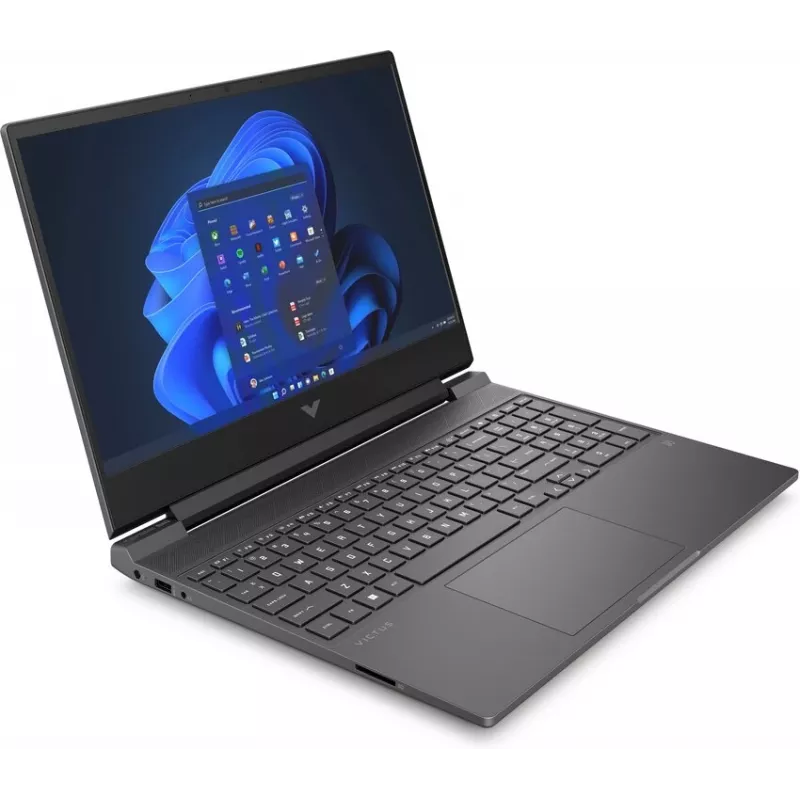 HP Victus Gaming 15-fb3010ne 15.6 inch FHD 144Hz nešiojamas žaidimų kompiuteris - AMD Ryzen 7 7735HS, 16GB DDR5, 512GB SSD, NVIDIA GeForce RTX 3050 6GB, Windows 11 Home, juodos spalvos