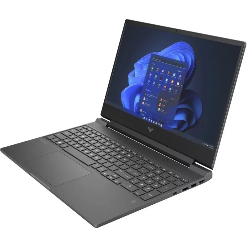 HP Victus Gaming 15-fb3010ne 15.6 inch FHD 144Hz nešiojamas žaidimų kompiuteris - AMD Ryzen 7 7735HS, 16GB DDR5, 512GB SSD, NVIDIA GeForce RTX 3050 6GB, Windows 11 Home, juodos spalvos
