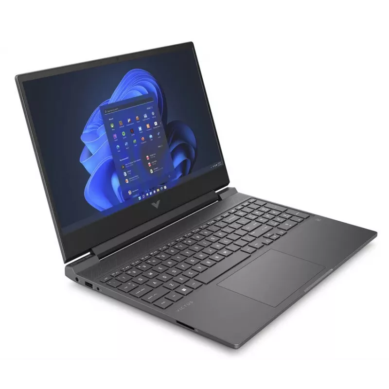 HP Victus Gaming 15-fb3011ne nešiojamasis kompiuteris | AMD Ryzen 7 7445HS | NVIDIA GeForce RTX 3050 6GB | 16GB RAM | 512GB SSD | 15.6 inch FHD 144Hz IPS | Windows 11 Home | Juoda