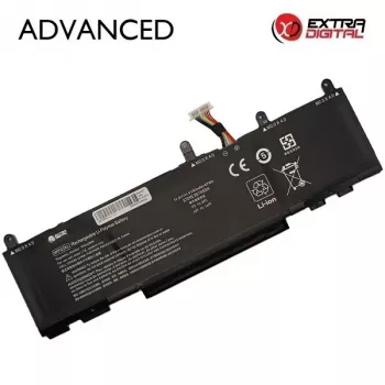 HP WP03XL nešiojamojo kompiuterio baterija, 4150 mAh, 11,4 V, 3 elementų ličio jonų, juoda