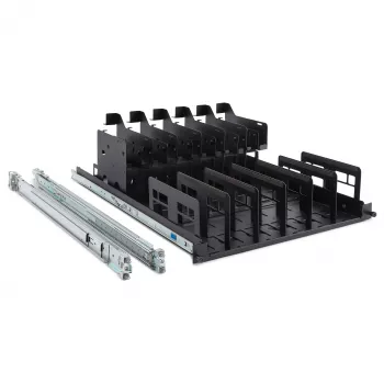 HP Z2 Mini G9 Rail Rack Kit - 1U slankiojo tipo tvirtinimo rinkinys be įrankių mini darbo stotims