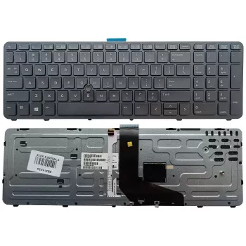 HP ZBook 15 G1 G2 klaviatūra su apšvietimu ir TrackPoint, US išdėstymas
