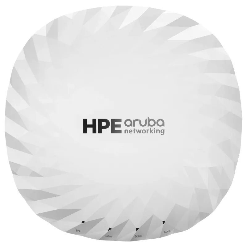 HPE Aruba Networking AP-735 (RW) trijų radijo 2x2 Wi-Fi 7 vidinės antenos 5 vnt. paketas miestelio prieigos taškas