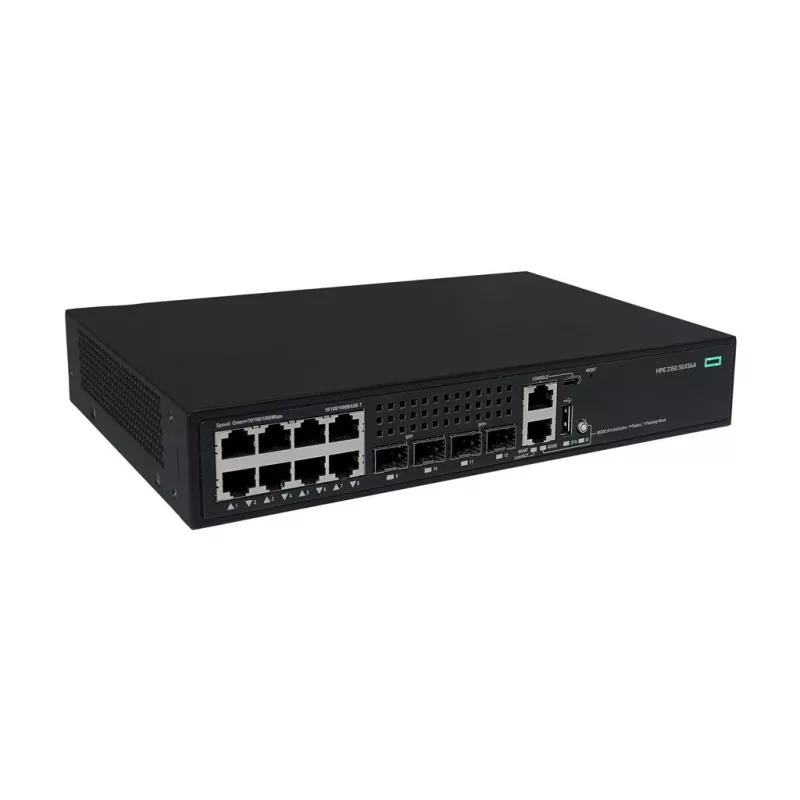 HPE Aruba Networking CW 2150 8G 2F 2P Switch EU
