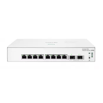 HPE Aruba Networking JL680A tinklo jungiklis valdomas Gigabit Ethernet (10/100/1000) 1U baltas