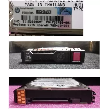 HPE Enterprise 300GB SAS 12G 10K 2,5 inch SFF Hot-Swap HDD su SmartDrive Carrier 785410-001