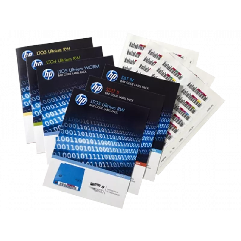HPE LTO7 Ultrium Barcode Label RW (100+10) Q2014A