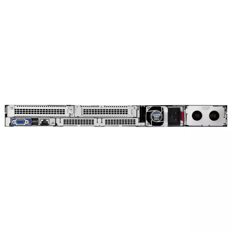 HPE ProLiant DL320 Gen12 1U stelažinis serveris, Intel Xeon 6505P 2.2GHz 12 branduolių, 64GB DDR5 RAM, 8 SFF Hot-Plug, MR408i-o, 2x1000W