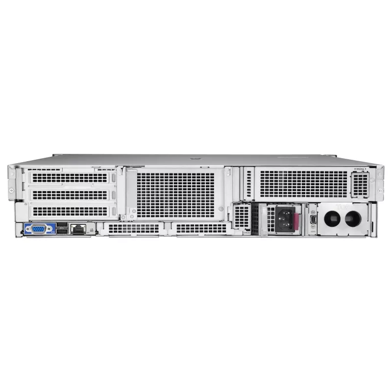 HPE ProLiant DL340 Gen12 2U Rack Server su Intel Xeon Gold 6505P, 64GB DDR5, 8 SFF lizdais, MR408i-o, dvigubas 1000W maitinimo šaltinis