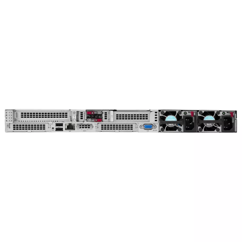 HPE ProLiant DL360 Gen12 serveris, 6505P 2.2GHz 12 branduolių, 2x32GB RAM, 8SFF Hot Plug, MR408i-o, 2x1000W