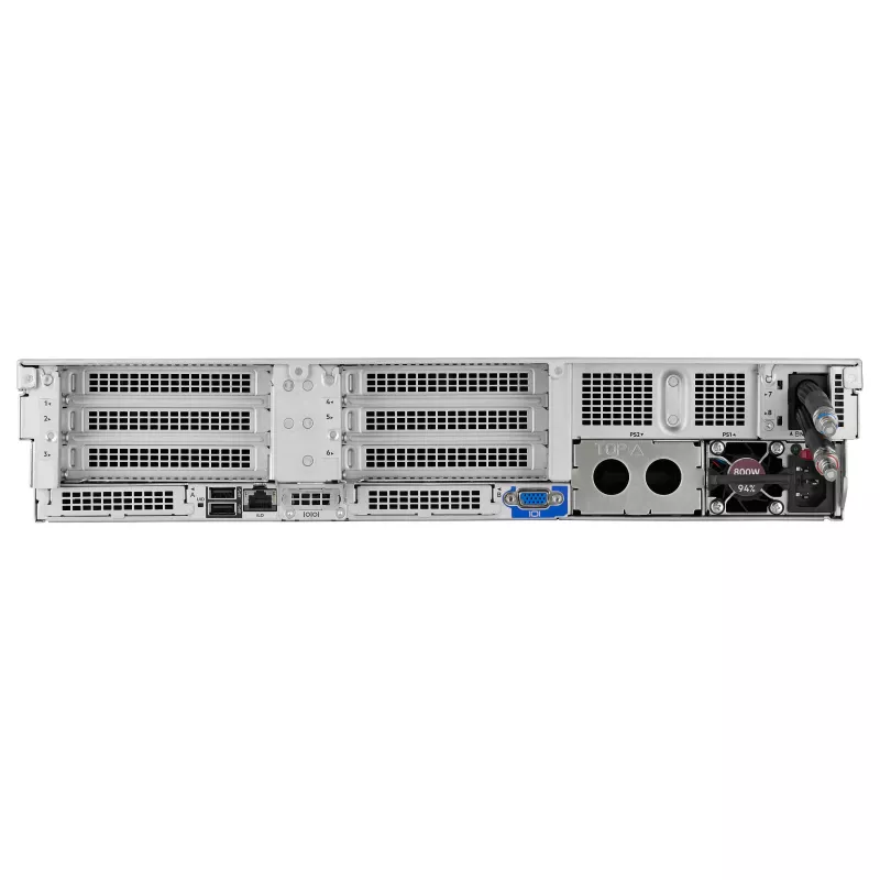 HPE ProLiant DL380 Gen12 serveris, Intel Xeon 6505P 2.2GHz 12 branduolių, 64GB DDR5 RAM, 8 SFF karšto keitimo lizdai, MR408i-o valdiklis, 2x1000W redundantiškas maitinimo šaltinis, 2U stovas