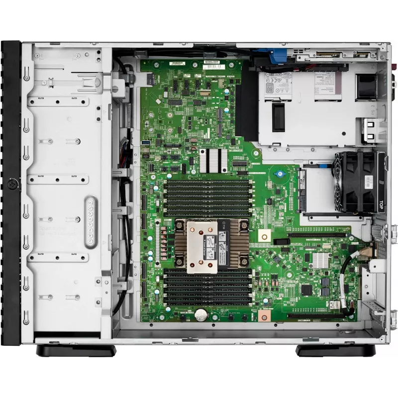 HPE ProLiant ML110 Gen11 Server - Intel Xeon Silver 4510 2.4GHz 12-Core 1P 64GB RAM 8SFF NS204i-u MR408i-o 2x1000W PS