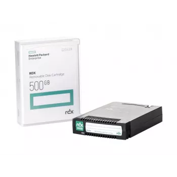HPE RDX 500 GB / 1 TB keičiamasis diskų kasetė Q2042A