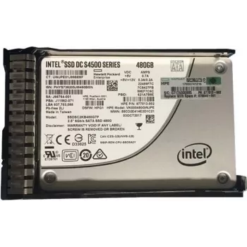 HPE Atsarginis 480GB SATA 6G Read Intensive SFF SSD (878846-001)