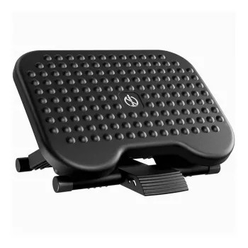 HUANUO Ergonomic Footrest HNFR3 - Adjustable Height & Tilt, Black