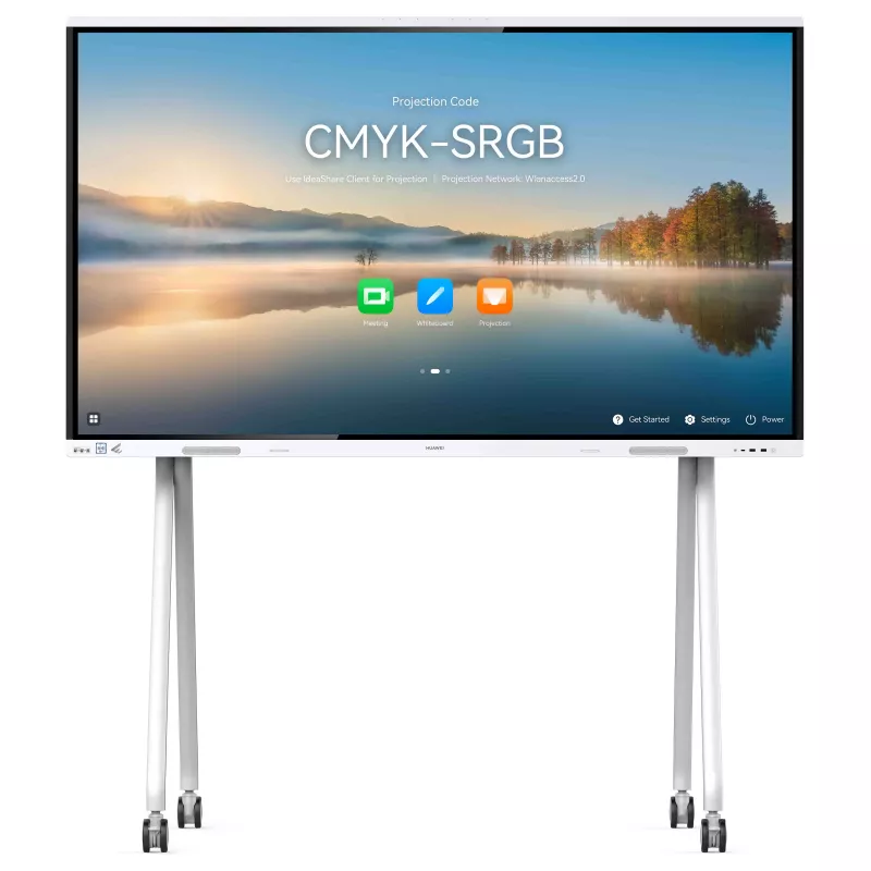 HUAWEI IdeaHub Board 3 Pro IHB2-65PB Intelektualus bendradarbiavimo įrenginys 165,1 cm 65 colių infraraudonųjų spindulių ekranas Jade White