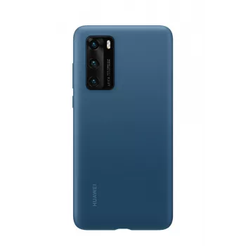 Huawei P40 Silikoninis Dėklas Mėlynas