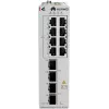 HUAWEI S210I-8P4SX pramoninis eterneto komutatorius, 8x GE PoE+ varinis, 2x GE SFP, 2x 10GE SFP+, DIN bėgelis, dvigubas DC 98012933