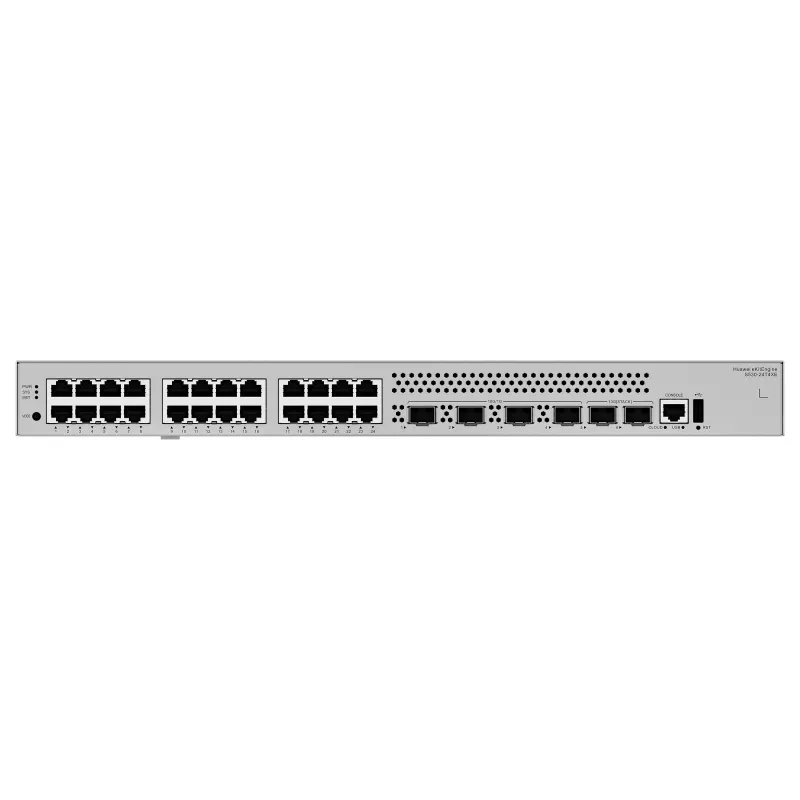 HUAWEI S530-24T4XE 24x10/100/1000BASE-T prievadai 4x10GE SFP+ prievadai 2x12GE stack prievadai su 1xAC maitinimo moduliu eKit