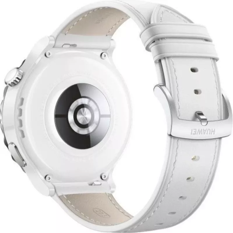 Huawei Watch GT 3 Pro 43mm Leather Strap White
