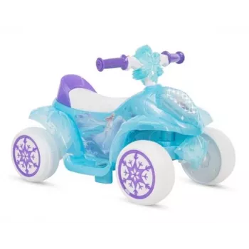 Huffy Frozen Bubble Quad Bike 6V elektrinis važinėjamas automobilis, mėlynas