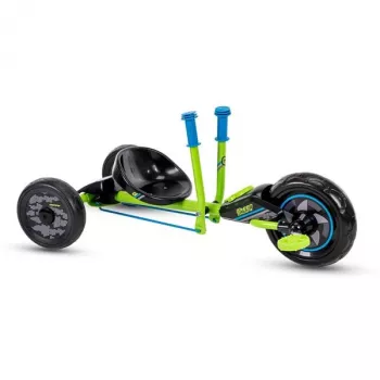 Huffy Green Machine Mini Drift Trike vaikams (3-5 m.), pedalais varomas, žalias/juodas, 10 colių priekinis ratas