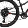 HUFFY Rower Batch Alu 24 inch Galaxy Black vaikiškas dviratis (B375255W)