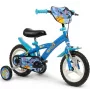 Huffy STITCH 12 vaikiškas dviratis – mėlynas, 12 colių ratai, plieninis rėmas, mokomieji ratukai, reguliuojamas sėdynė ir vairas