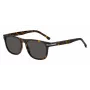 HUGO BOSS BLACK BOSS1626S086 Vyriški akiniai nuo saulės - Juodas rėmelis, Pilki lęšiai, 55/18/145 mm