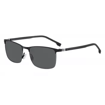 HUGO BOSS BLACK Akiniai BOSS1635STI7 Vyriški Acetato Rėmelis Pilki Lęšiai 57mm