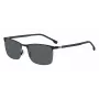 HUGO BOSS BLACK Akiniai BOSS1635STI7 Vyriški Acetato Rėmelis Pilki Lęšiai 57mm