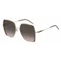 HUGO BOSS BLACK Moteriški akiniai nuo saulės BOSS1707S01Q - pilki lęšiai, juodas rėmelis, 58 mm