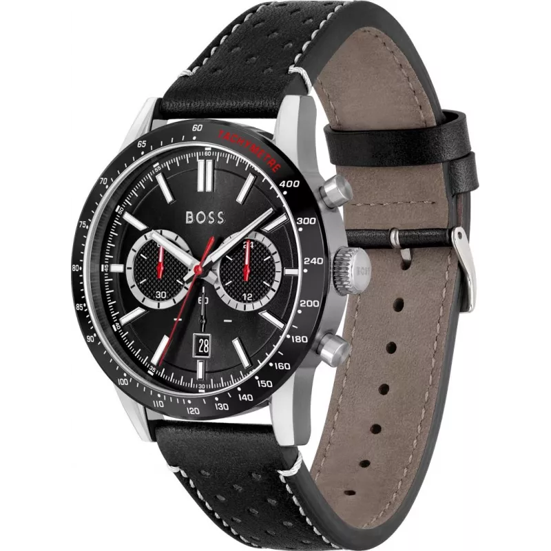HUGO BOSS Vyriškas 1513920 Chronografas Nerūdijančio Plieno Laikrodis 44mm