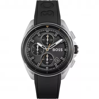 HUGO BOSS Skymaster Vyriškas Chronografo Laikrodis 1513953 44mm Nerūdijantis Plienas Mėlynas Ciferblatas