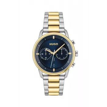 HUGO MAN Watch 1530235 44mm Black Silicone