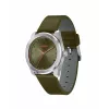 HUGO MAN laikrodis 1530351 42mm nerūdijančio plieno korpusas juodas ciferblatas odinė apyrankė