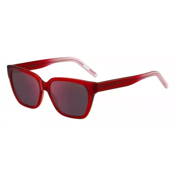 HUGO Moteriški akiniai nuo saulės HG1264S92YF6A Havana Acetate 56mm