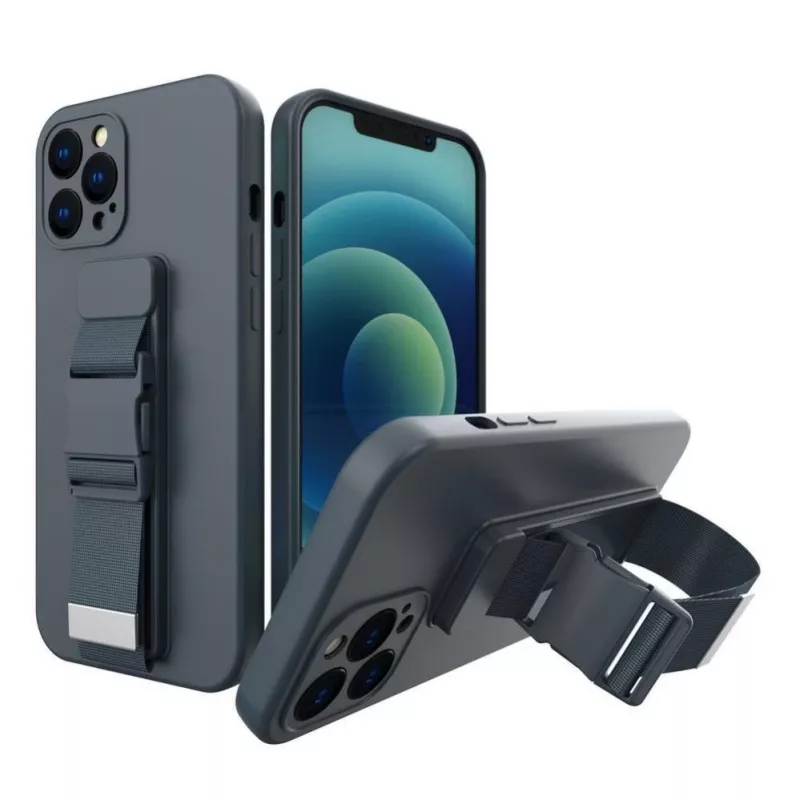 Hurtel Blue USB-C į USB-A laidas 1m, pintas nailonu