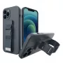 Hurtel Blue USB-C į USB-A laidas 1m, pintas nailonu