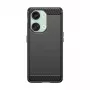 Hurtel Carbon Case Silicone Case for OnePlus Ace 2V / OnePlus Nord 3 - Black