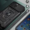 Hurtel Hybrid Armor Camshield Dėklas Huawei nova Y90 Šarvuotas Dėklas su Kameros Dangteliu Juodas